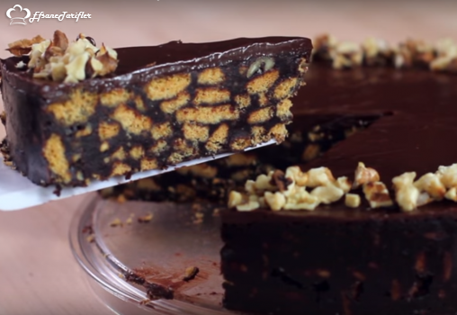 Cevizli Çikolatalı Kek Tarifi Cevizli Çikolatalı Kek Nasıl Yapılır
