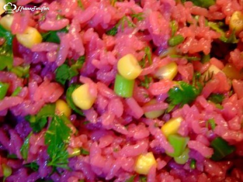 Şalgamlı Pilav Salatası Tarifi Şalgamlı Pilav Salatası Nasıl Yapılır