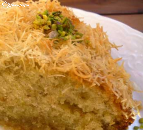 Kadayıflı Kek Tarifi Kadayıflı Kek Nasıl Yapılır
