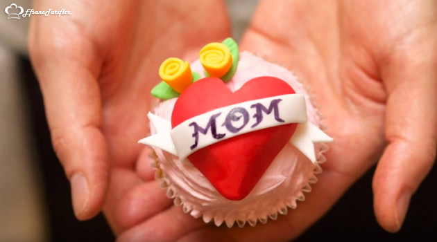 Anneler Gününe Cupcake
