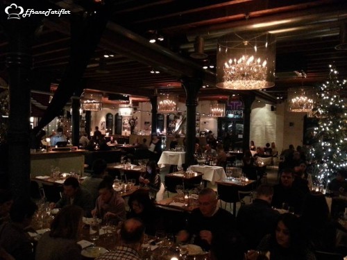 Amsterdam da Gurmelerin sıkça ziyaret ettiği Fifteen Restaurant. Unutulmaz bir deneyim.Eğer yılbaşında yolunuz Amsterdama düşerse 1 ay önceden rezervasyon şart :))