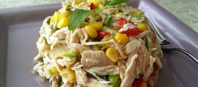 Tavuk Salatası Tarifi Tavuk Salatası Nasıl Yapılır