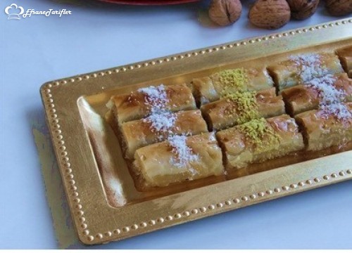 Kadayıflı Cevizli Sarma Tatlısı