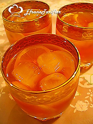 Buzlu Çay Şerbeti Tarifi Porsiyonu