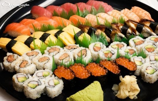 Sushi keyfini doyasıya çıkarabilirsiniz :)