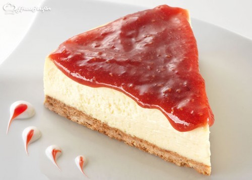 Tatlı krizine son  Vişneli Cheesecake  :)