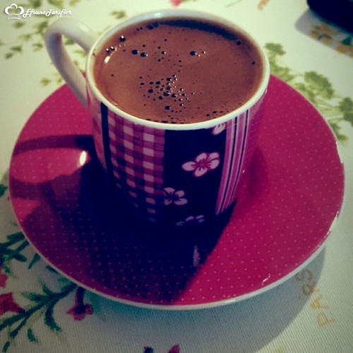 Ablamla kahve keyfi ;)